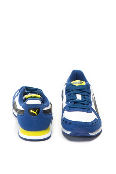 Puma Cabana Racer öko bőr sneakers cipő kontrasztos részletekkel Fiú