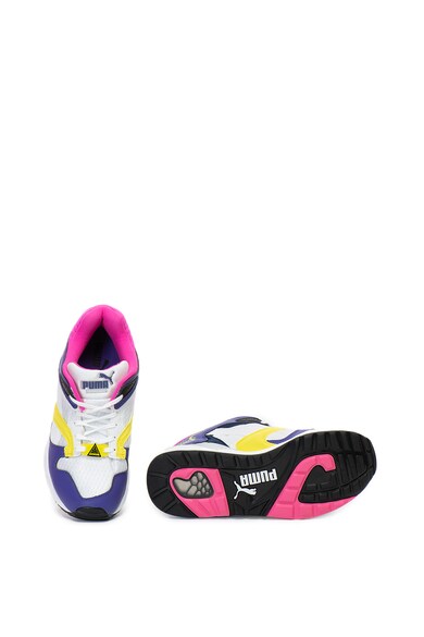 Puma Pantofi sport din material textil si piele ecologica Trinomic XS 850 Plus Femei