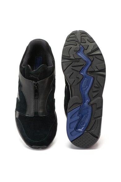 Puma Спортни обувки Trinomic Zip с велур и кожа Мъже