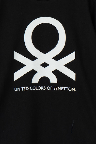 United Colors of Benetton Bluza cu imprimeu logo Baieti