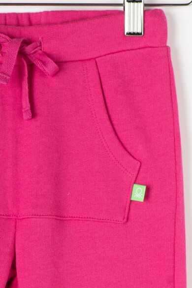 United Colors of Benetton Pantaloni sport cu buzunar kangaroo Fete