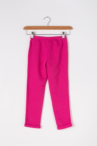 United Colors of Benetton Set de bluza si pantaloni cu imprimeu logo Fete