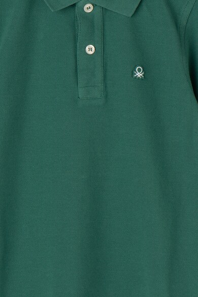 United Colors of Benetton Tricou polo cu logo brodat Baieti