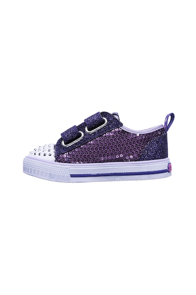 Skechers Кецове Shuffles Itsy Bitsy с LED светлини Момичета