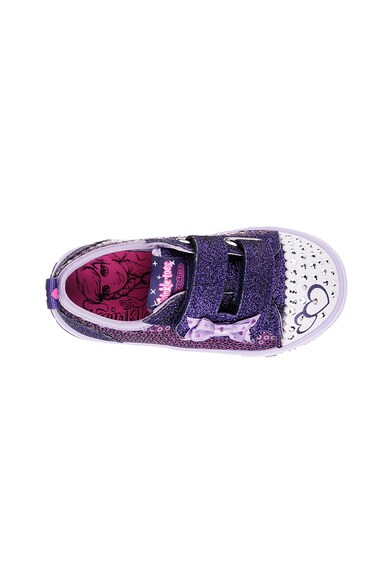 Skechers Кецове Shuffles Itsy Bitsy с LED светлини Момичета