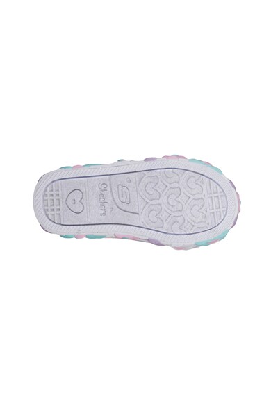 Skechers Pantofi sport cu velcro si LED-uri Daisy Lites Fete