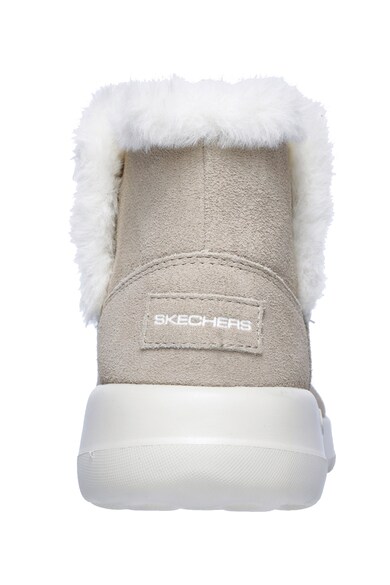 Skechers Ghete slip on de piele intoarsa cu o captuseala din material teddy On The Go Joy Femei