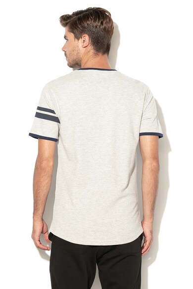 Only & Sons Gerard texturált póló kontrasztos részletekkel férfi