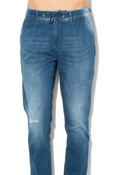 GUESS JEANS Bery szűkülő fazonú mosott hatású farmernadrág férfi