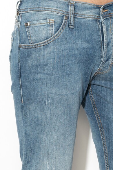 GUESS JEANS Ventura regular-straight fit farmernadrág mosott hatással férfi