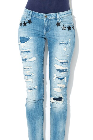 GUESS JEANS Blugi skinny cu talie joasa Starlet Femei