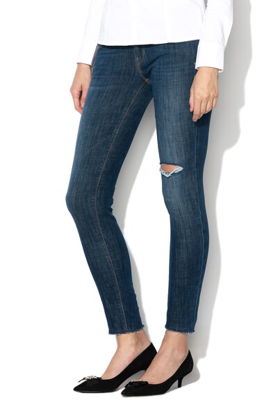 GUESS JEANS Blugi skinny cu aspect deteriorat Femei