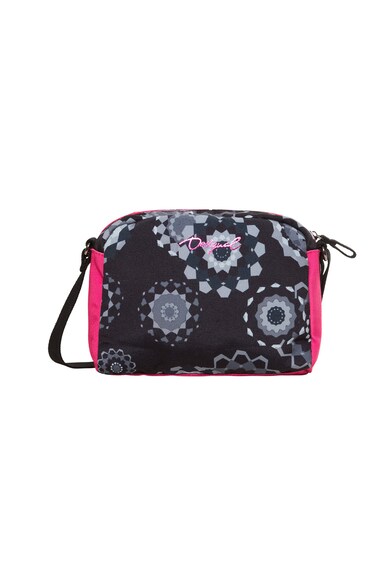 DESIGUAL Geanta crossbody cu imprimeu grafic Tamarillo Fete