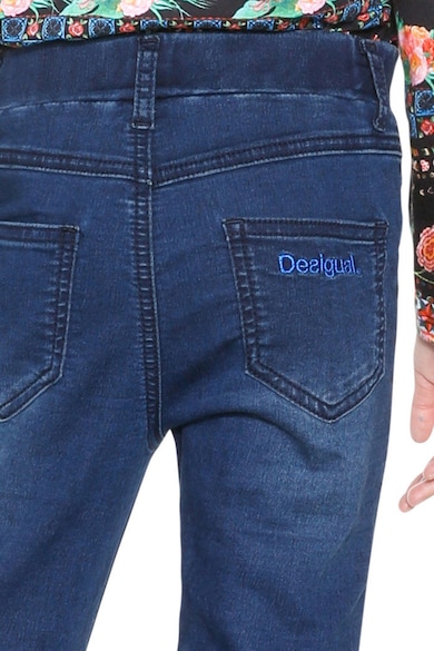 DESIGUAL Pubill farmernadrág flitteres foltrátétekkel Lány