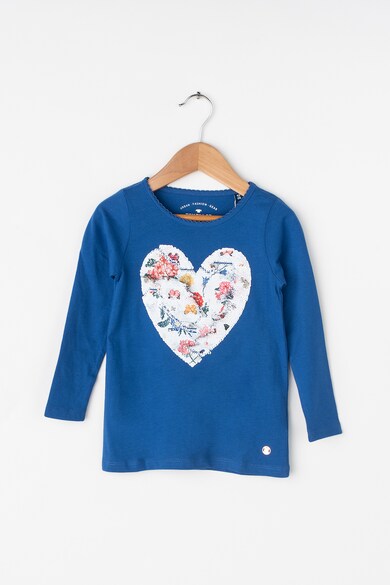 Tom Tailor Kids Bluza cu aplicatie de paiete reversibile Fete