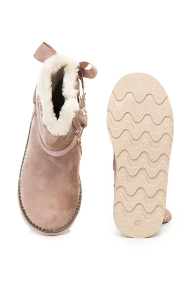 Tom Tailor Kids Ghete de piele intoarsa ecologica cu captuseala din material teddy Fete