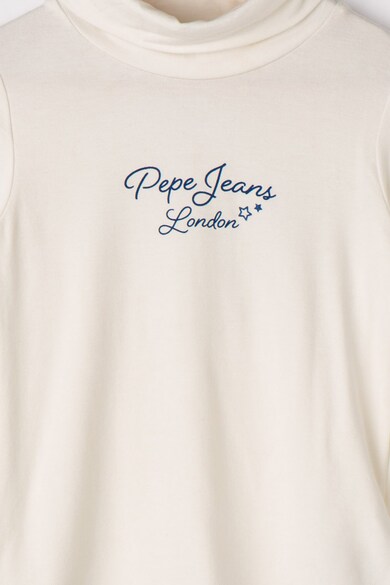 Pepe Jeans London Bluza cu guler drapat Camilla Fete