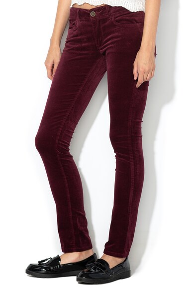 Pepe Jeans London Pantaloni de catifea, cu 5 buzunare Joanna Femei