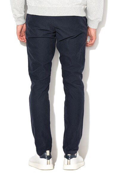 Pepe Jeans London Pantaloni chino slim fit din material catifelat cu talie joasa James Barbati