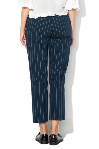 Pepe Jeans London Pantaloni de bumbac, cu model in dungi Kiara Femei