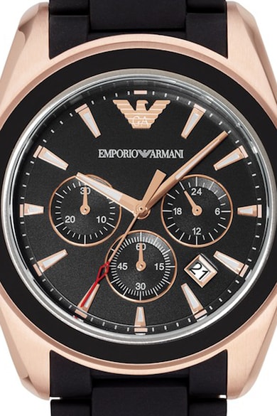 Emporio Armani Sigma gumiszíjas karóra férfi