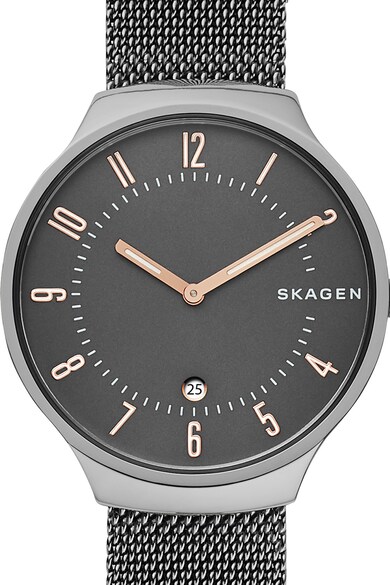 Skagen Часовник Grenen с кожена каишка Мъже