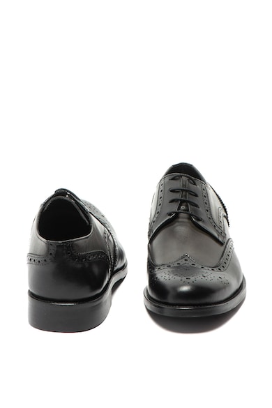 Zee Lane Collection Bőr oxford cipő perforációkkal férfi