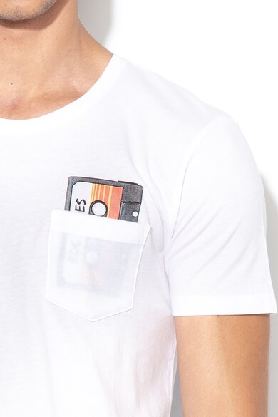 EDC by Esprit Regular fit póló zsebbel a mellrészen férfi