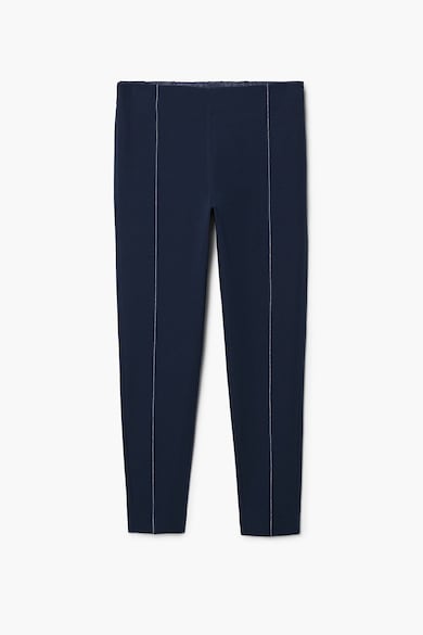 Mango Pantaloni slim fit cu cusaturi contrastante Avanto Femei