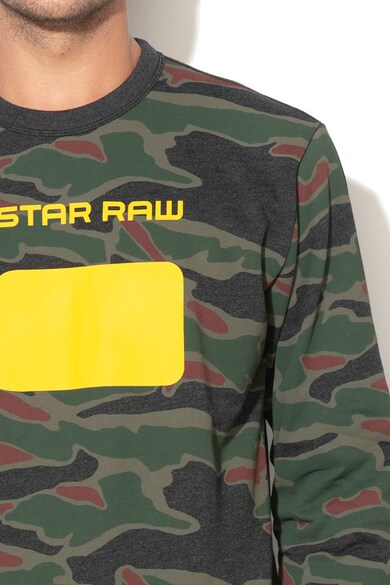 G-Star RAW Sverre Core mintás straight fit pulóver férfi