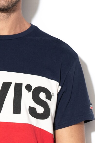 Levi's Tricou cu imprimeu logo colorblock 20 Barbati