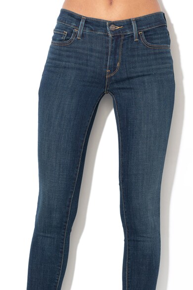 Levi's Blugi super skinny cu cusaturi contrastante 710 Femei