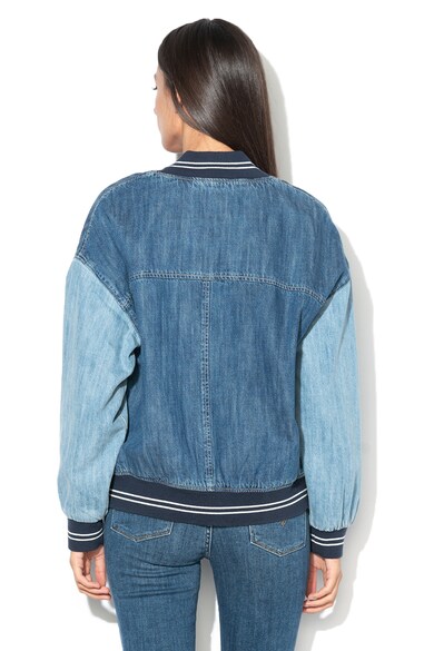 Levi's Jacheta bomber de denim, cu fermoar Femei