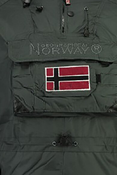 Geographical Norway Jacheta fara inchidere, cu gluga si fenta cu fermoar Barbati