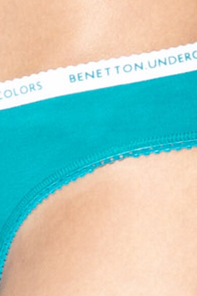 Undercolors of Benetton Chiloti cu terminatii valurite Femei