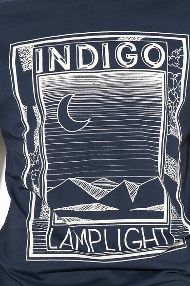 Scotch & Soda Tricou cu imprimeu grafic Long Line Barbati