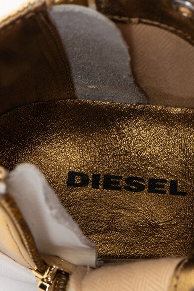 Diesel Netish magas szárú cipő lakkozott szegélyekkel Lány