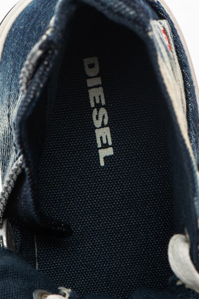 Diesel Tenisi inalti din denim cu aplicatie cap-toe Fete