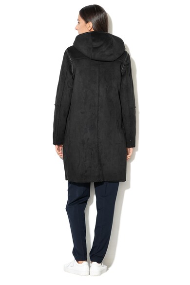 Esprit Kapucnis kabát irha hatású béléssel női