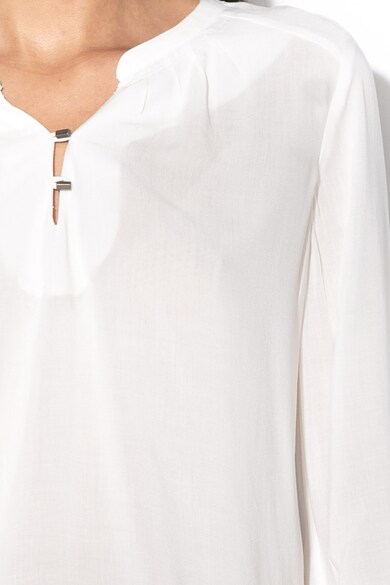 EDC by Esprit Laza fazonú felső rugalmas alsó szegéllyel, Fehér, női