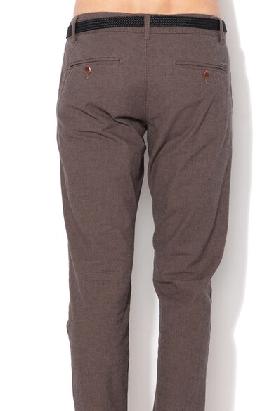 Esprit Pantaloni chino slim fit cu o curea detasabila Barbati