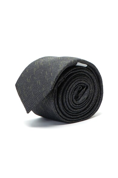 Esprit Selyemtartalmú nyakkendő keresztvonalas mintával férfi