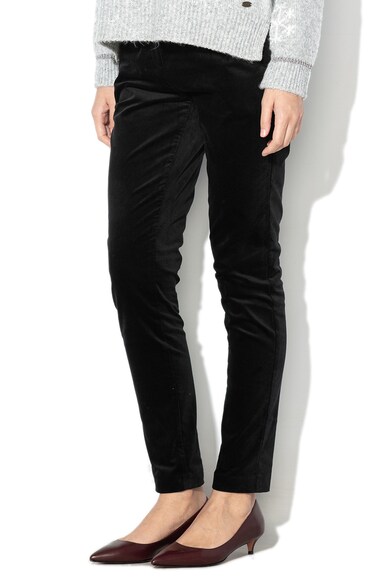 Esprit Pantaloni slim fit cu aspect catifelat Femei