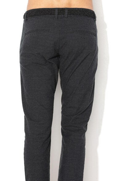 EDC by Esprit Pantaloni chino slim fit cu o curea 1 Barbati