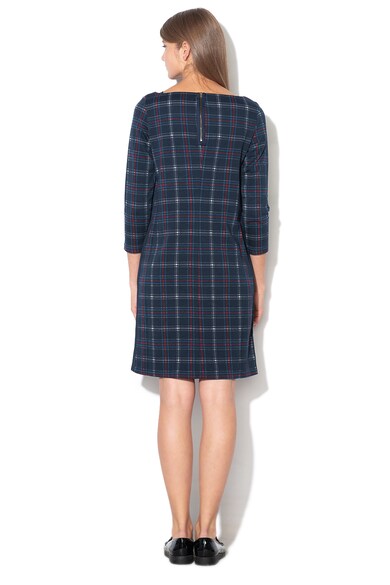 Esprit Rochie cu maneci 3/4 si model tartan Femei