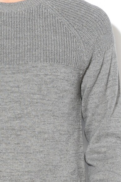 Esprit Плетен пуловер с овално деколте Мъже