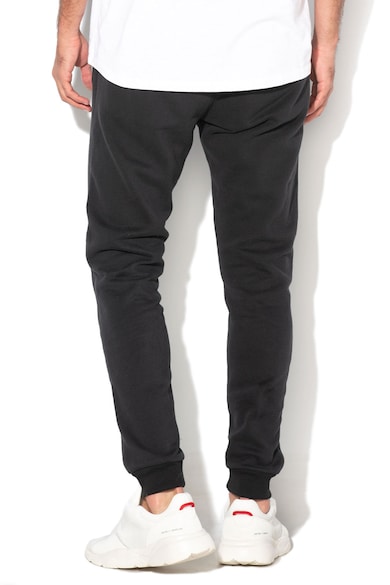 BLEND Pantaloni sport cu captuseala din fleece si snur pentru ajustare Barbati