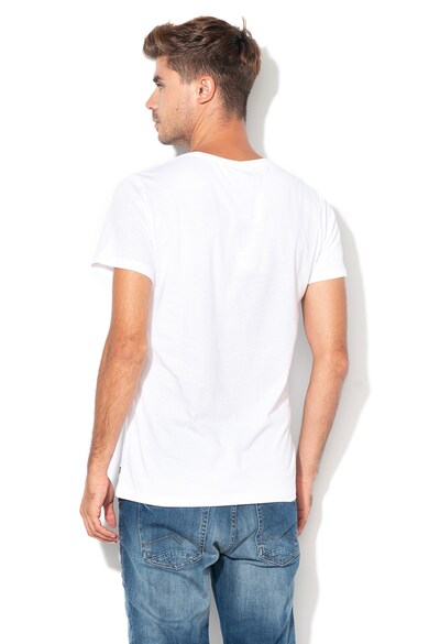 BLEND Slim fit grafikai mintás póló férfi
