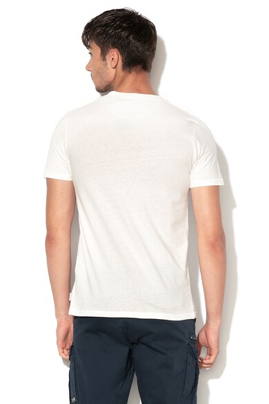 Jack & Jones Tricou slim fit cu model text Isle Barbati