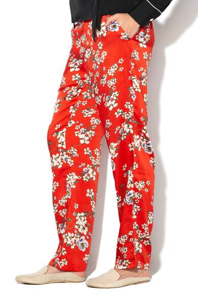 JdY Pantaloni vaporosi cu model floral Femei